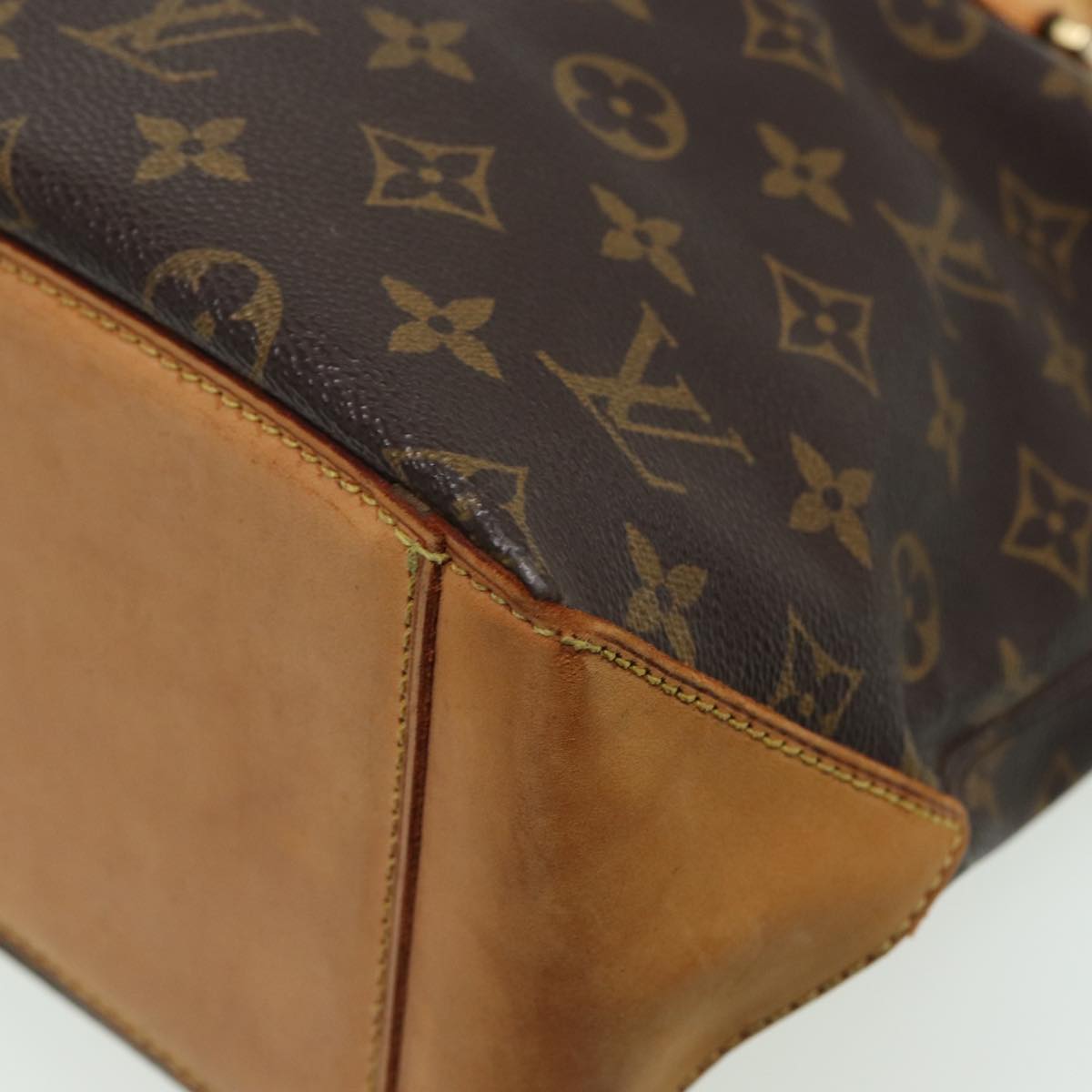 LOUIS VUITTON Monogram Cabas Piano Tote Bag M51148 LV 81083
