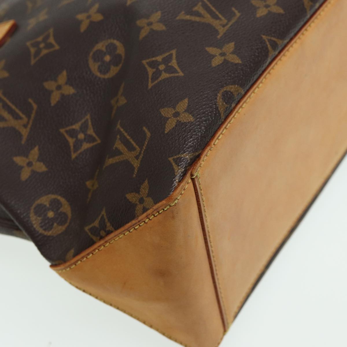 LOUIS VUITTON Monogram Cabas Piano Tote Bag M51148 LV 81083