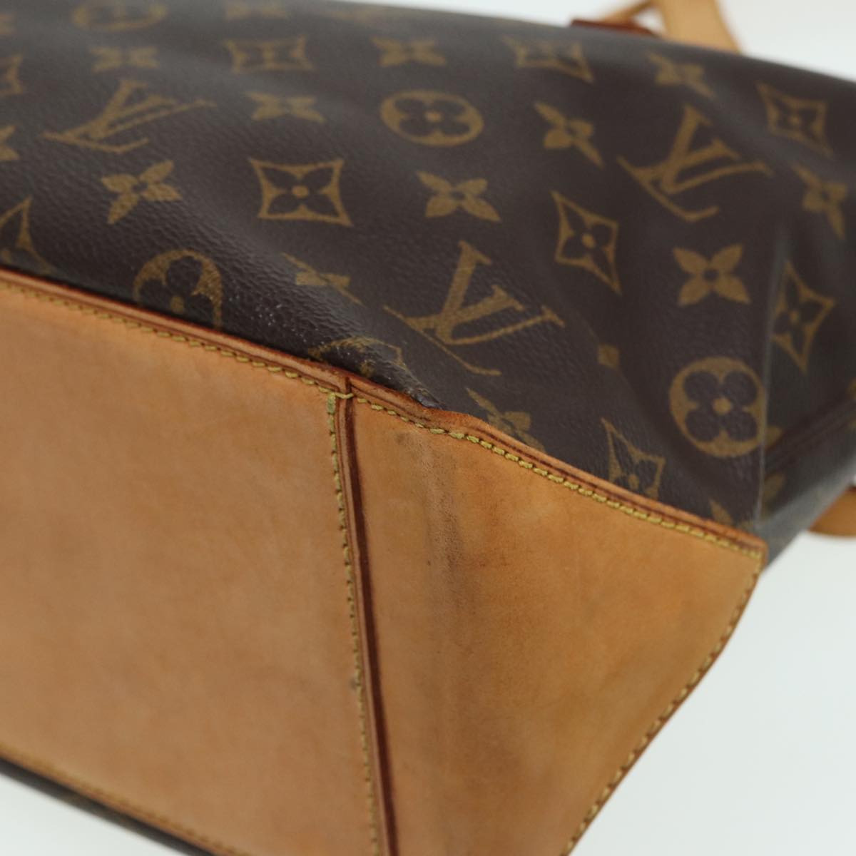 LOUIS VUITTON Monogram Cabas Piano Tote Bag M51148 LV 81083