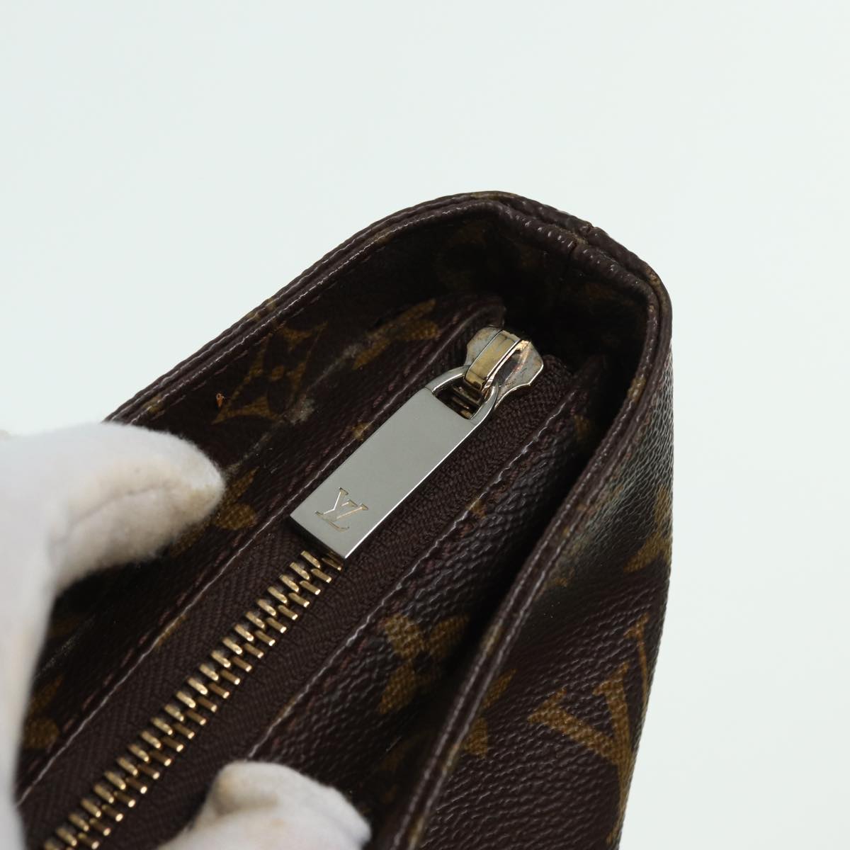 LOUIS VUITTON Monogram Cabas Piano Tote Bag M51148 LV 81083