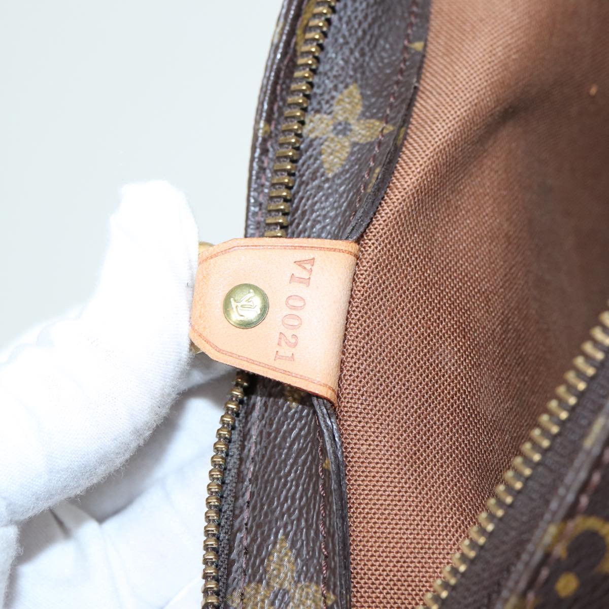 LOUIS VUITTON Monogram Cabas Piano Tote Bag M51148 LV 81083