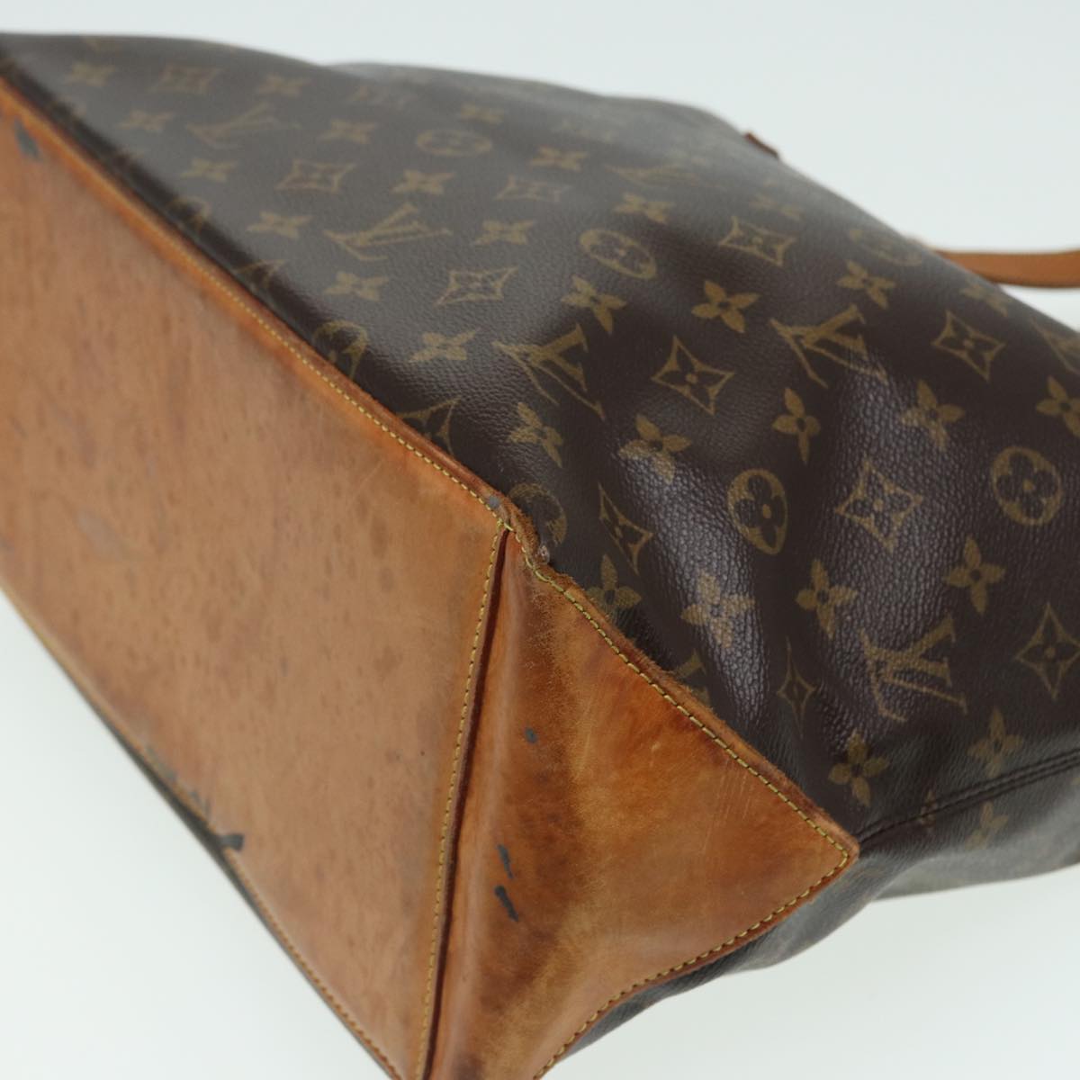 LOUIS VUITTON Monogram Cabas Mezzo Tote Bag M51151 LV 81084