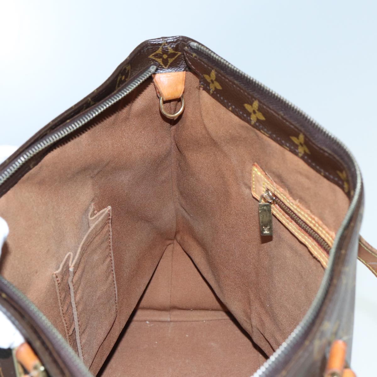 LOUIS VUITTON Monogram Cabas Mezzo Tote Bag M51151 LV 81084