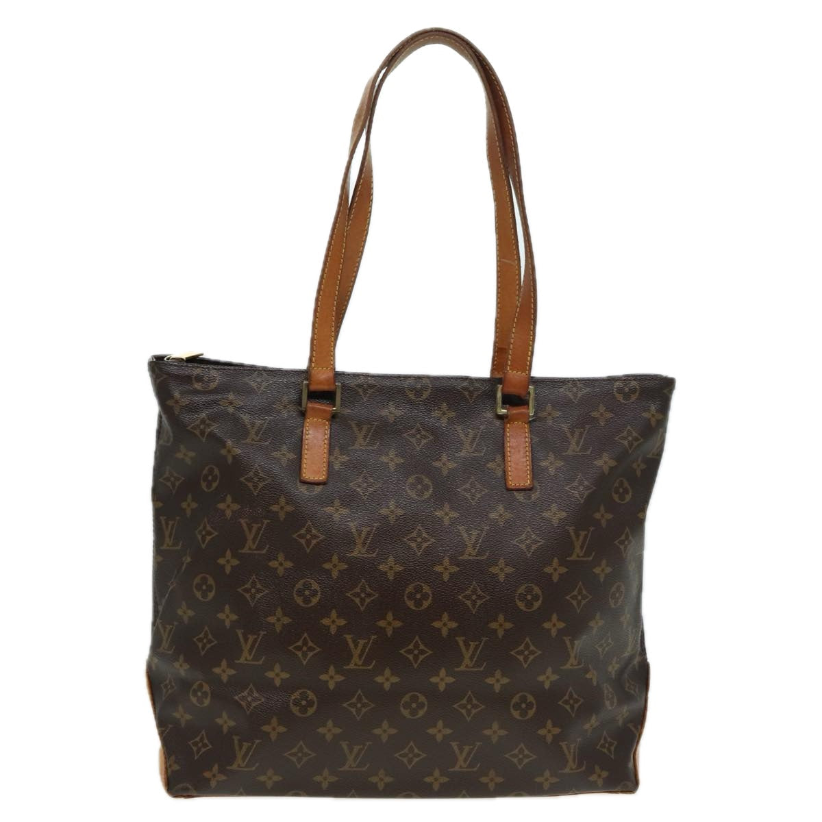 LOUIS VUITTON Monogram Cabas Mezzo Tote Bag M51151 LV 81084