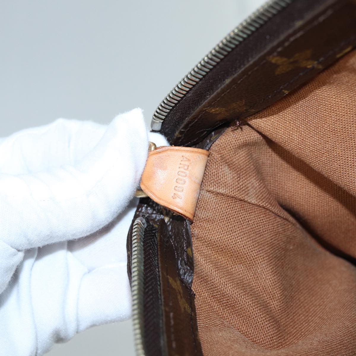 LOUIS VUITTON Monogram Cabas Mezzo Tote Bag M51151 LV 81084