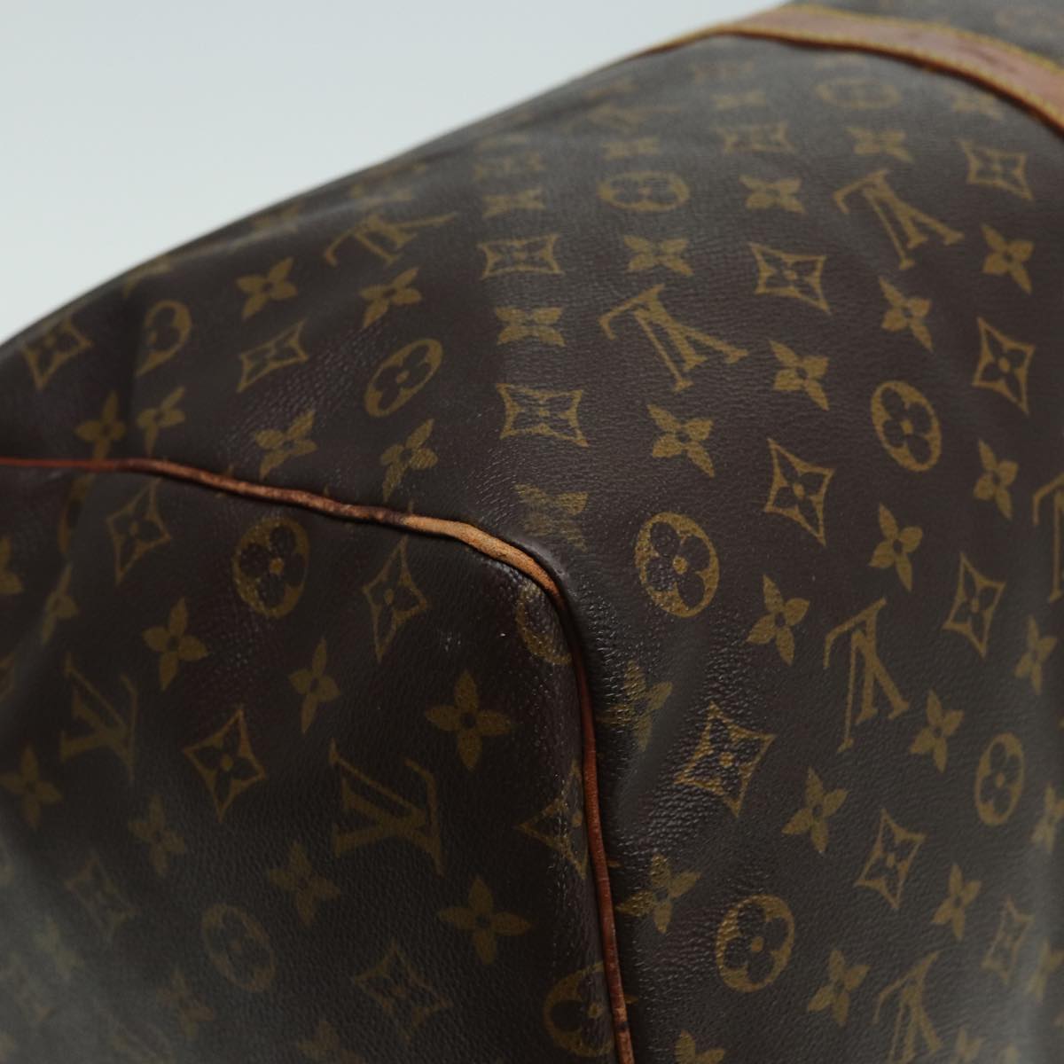 LOUIS VUITTON Monogram Keepall 60 Boston Bag M41422 LV 81091