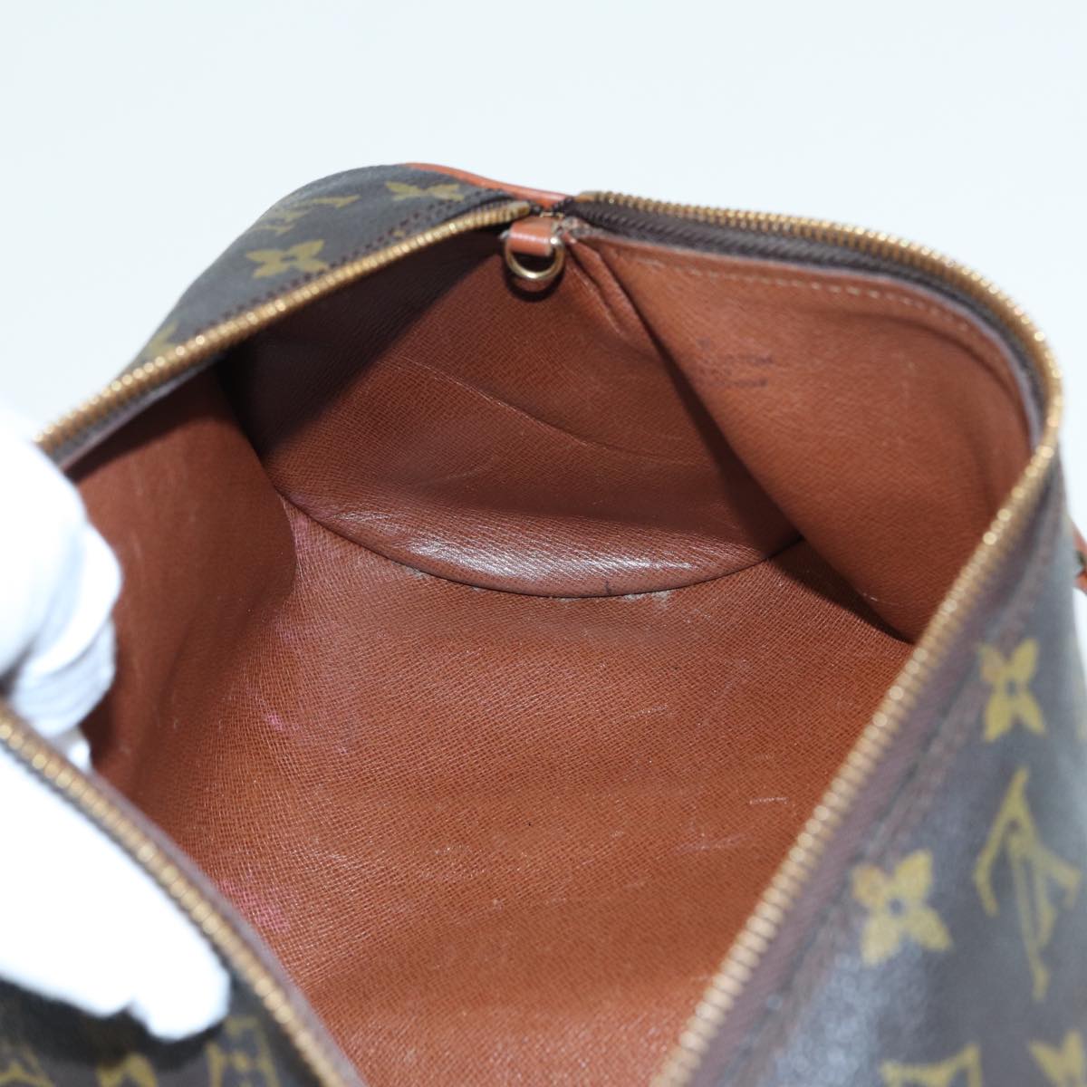 LOUIS VUITTON Monogram Papillon 30 Hand Bag M51385 LV 81092