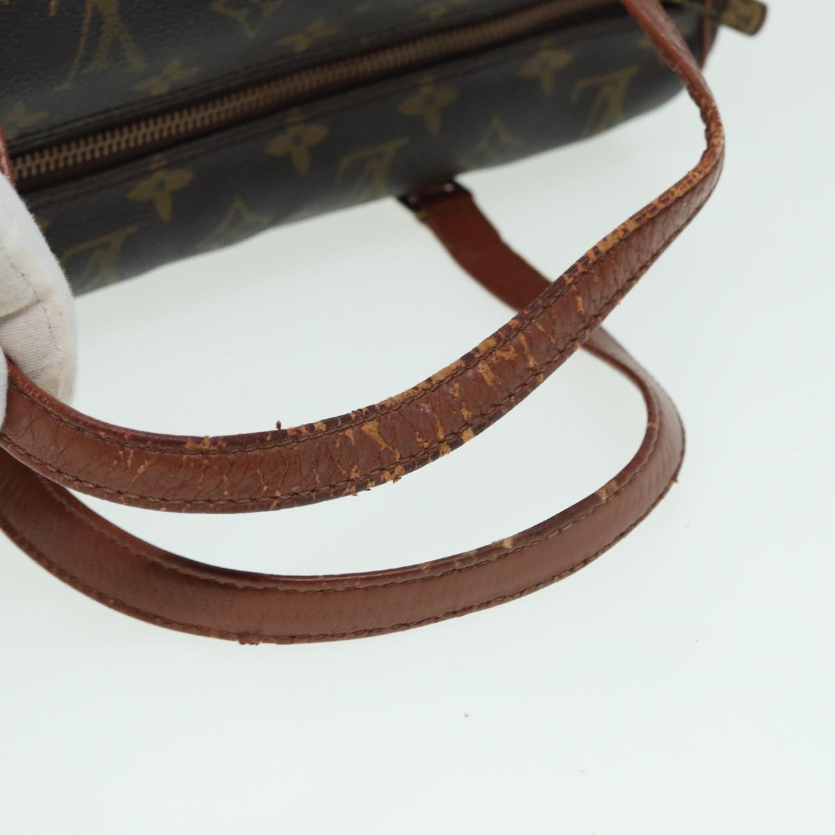 LOUIS VUITTON Monogram Papillon 30 Hand Bag M51385 LV 81092
