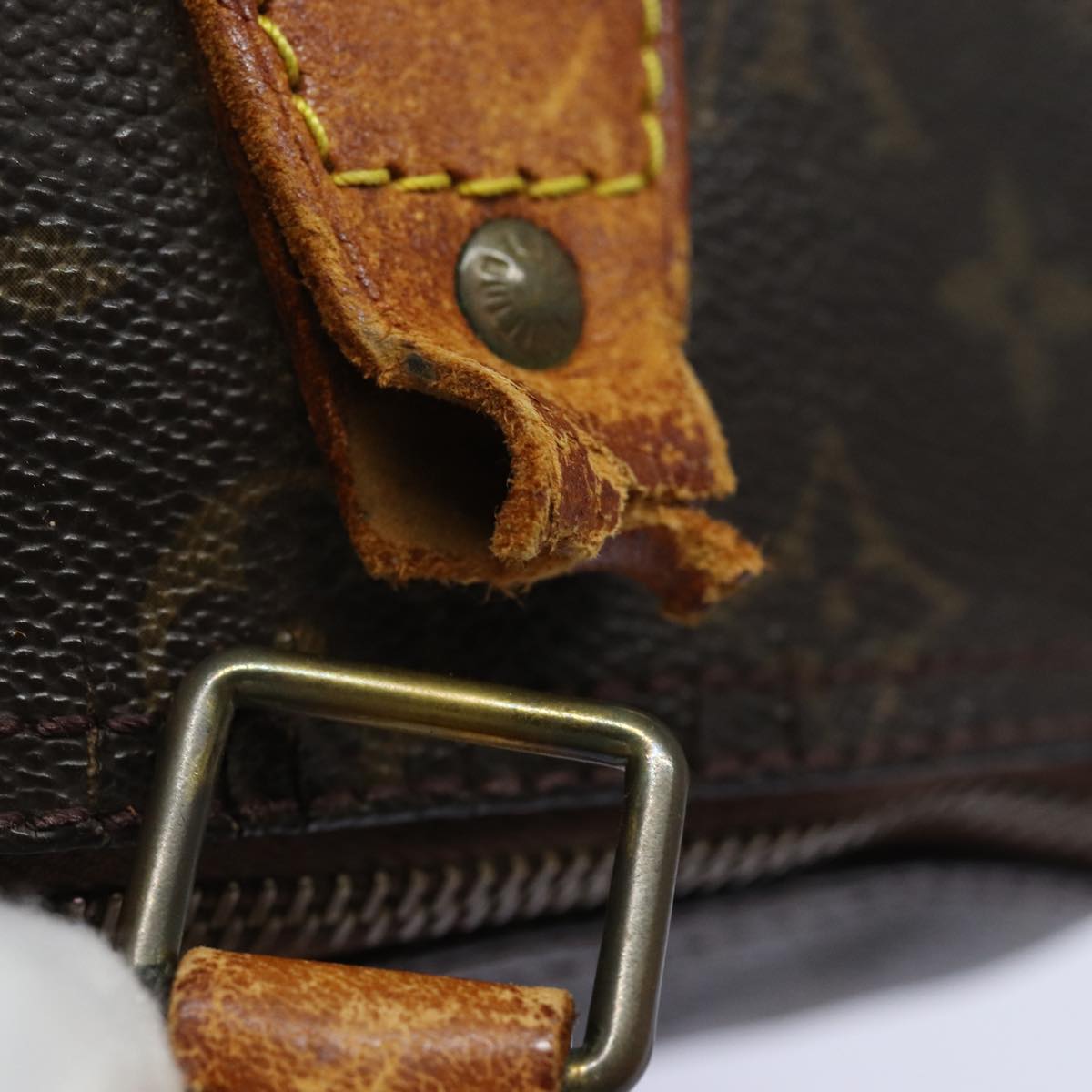 LOUIS VUITTON Monogram Speedy 25 Hand Bag M41528 LV 81093