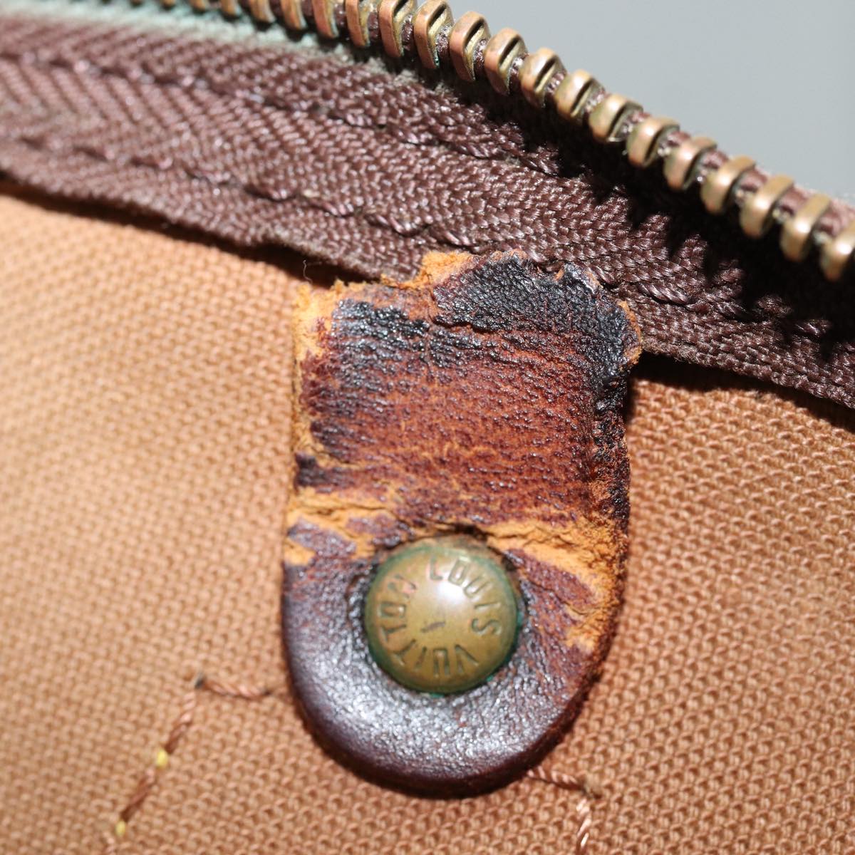 LOUIS VUITTON Monogram Speedy 25 Hand Bag M41528 LV 81093