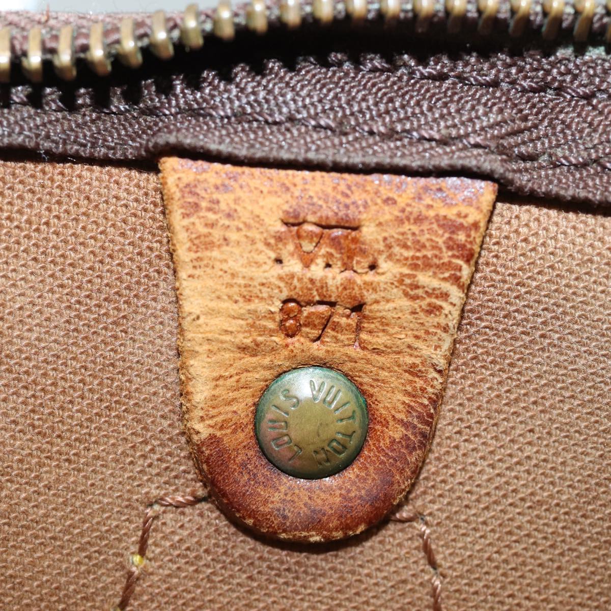 LOUIS VUITTON Monogram Speedy 25 Hand Bag M41528 LV 81093