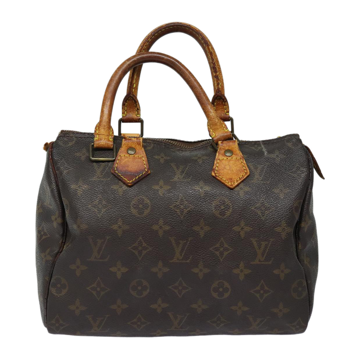 LOUIS VUITTON Monogram Speedy 25 Hand Bag M41528 LV 81093
