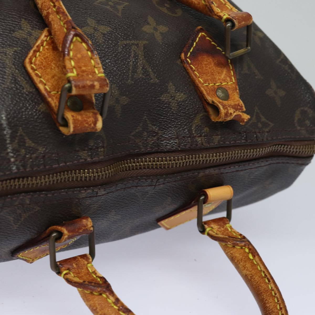LOUIS VUITTON Monogram Speedy 25 Hand Bag M41528 LV 81093