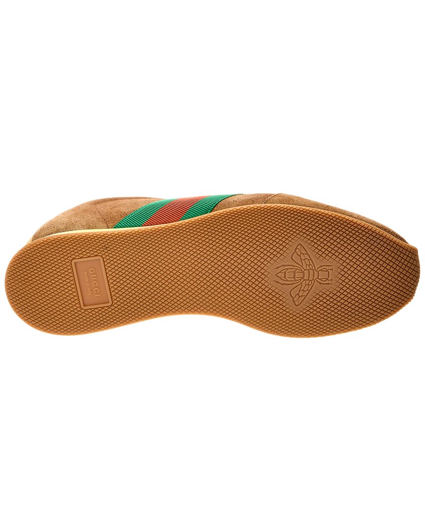Gucci Suede & Leather Sneaker