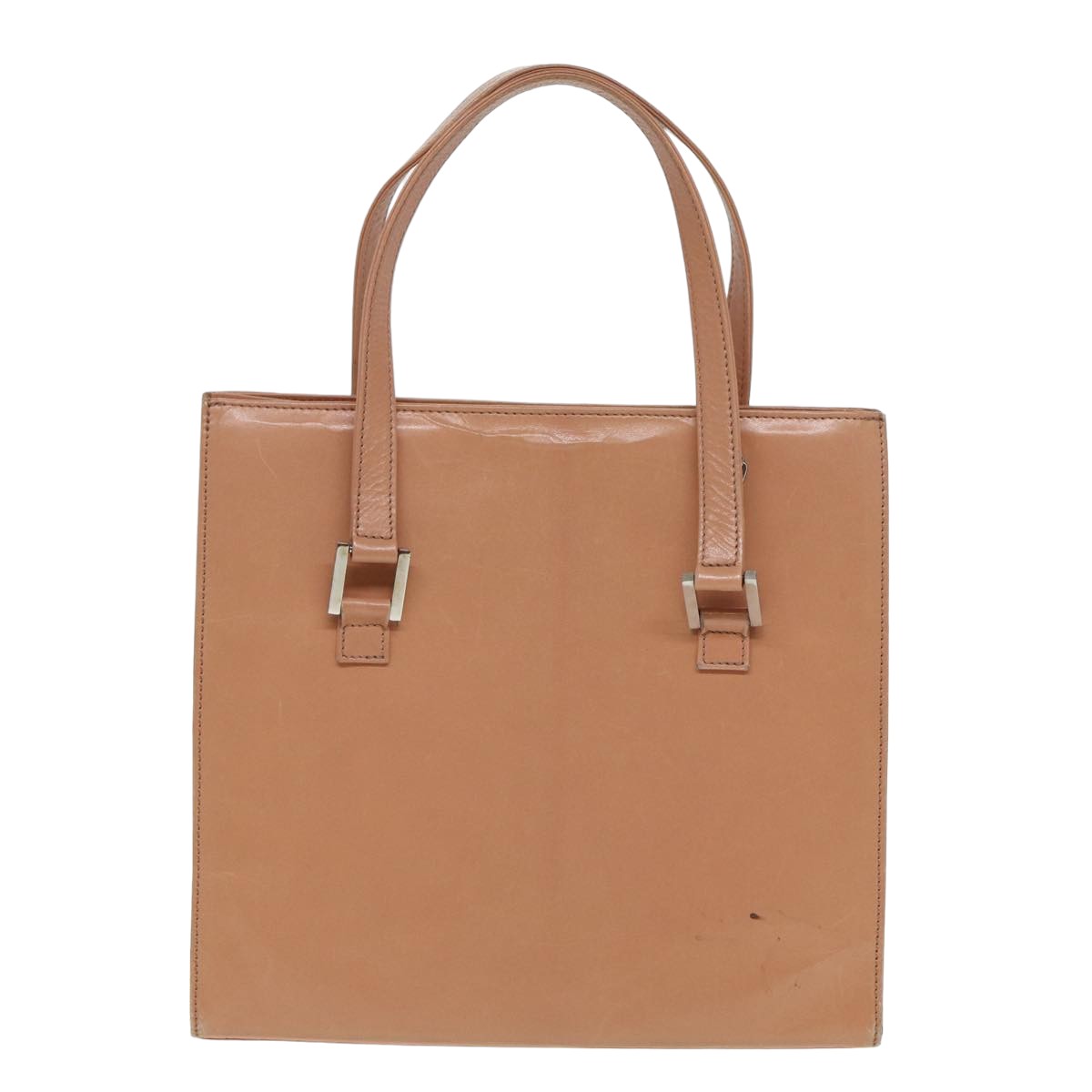Luxury Fendi Hand Bag Leather Beige81187