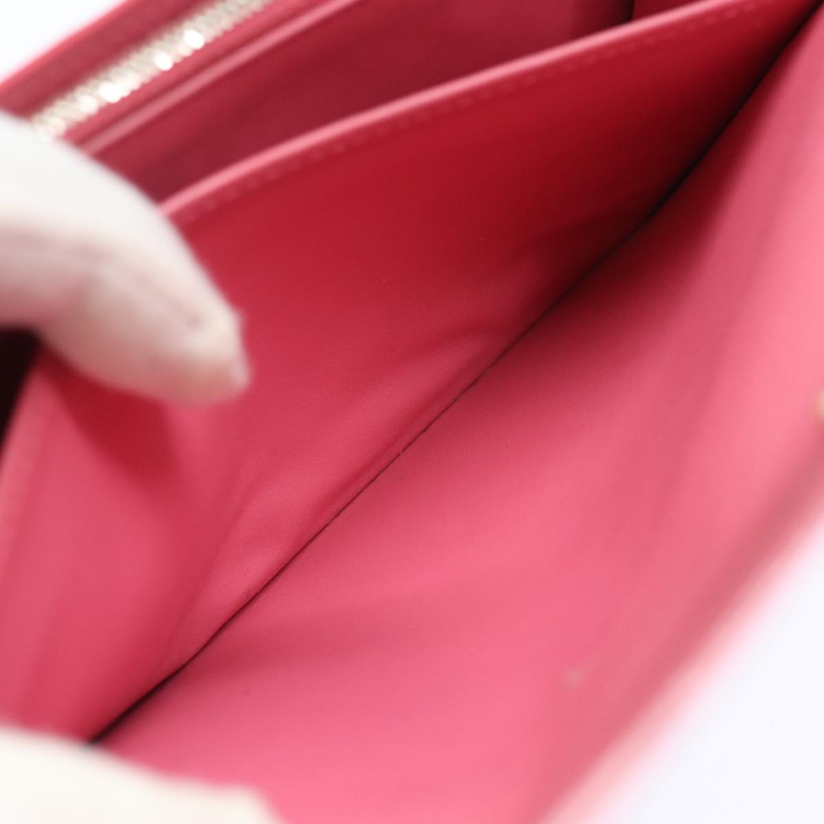LOUIS VUITTON Vernis Portefeiulle Sarah Wallet Fran Boise M9140F LV 81228