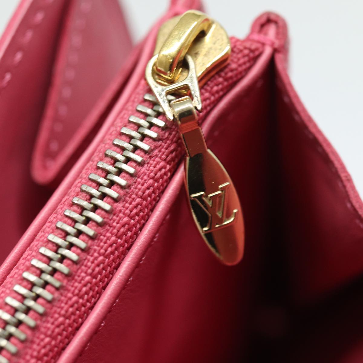 LOUIS VUITTON Vernis Portefeiulle Sarah Wallet Fran Boise M9140F LV 81228