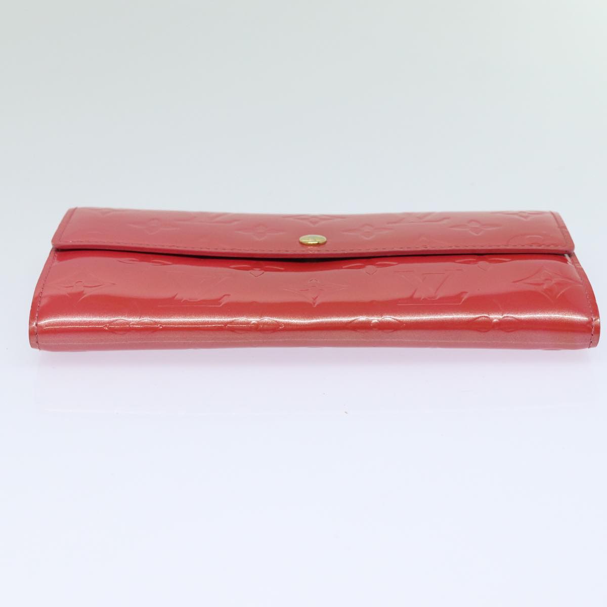 LOUIS VUITTON Vernis Portefeiulle Sarah Wallet Fran Boise M9140F LV 81228