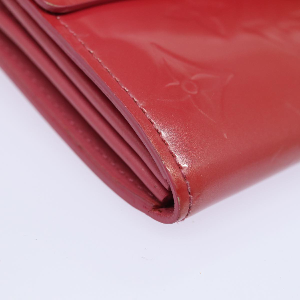 LOUIS VUITTON Vernis Portefeiulle Sarah Wallet Fran Boise M9140F LV 81228