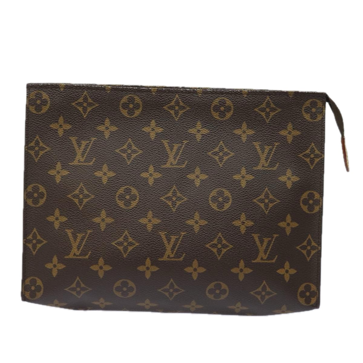LOUIS VUITTON Monogram Poche Toilette 26 Pouch M47542 LV 81230