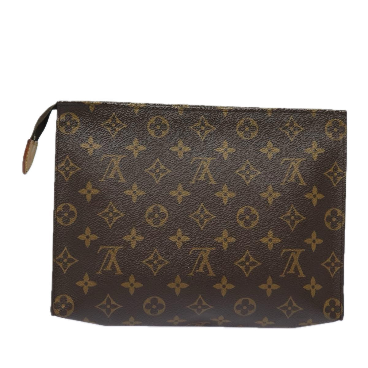 LOUIS VUITTON Monogram Poche Toilette 26 Pouch M47542 LV 81230