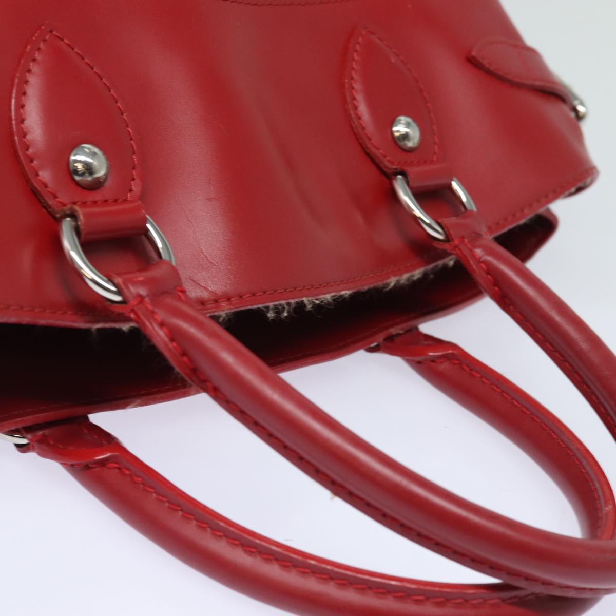 LOUIS VUITTON Epi Passy PM Hand Bag Red M5926E LV 81260