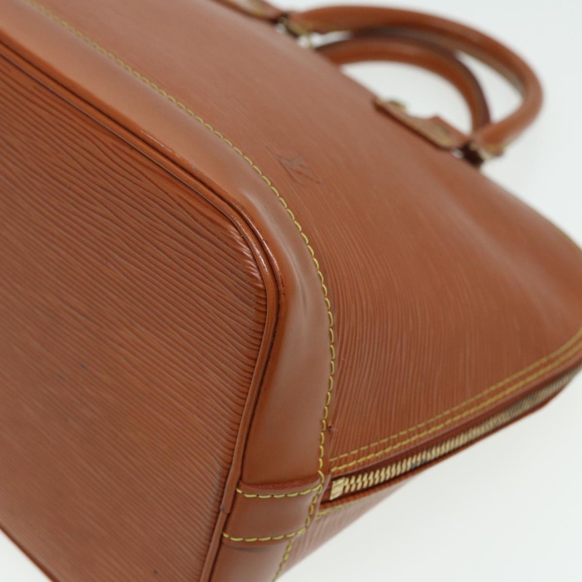 LOUIS VUITTON Epi Alma Hand Bag Zipangu Gold M54148 LV 81261