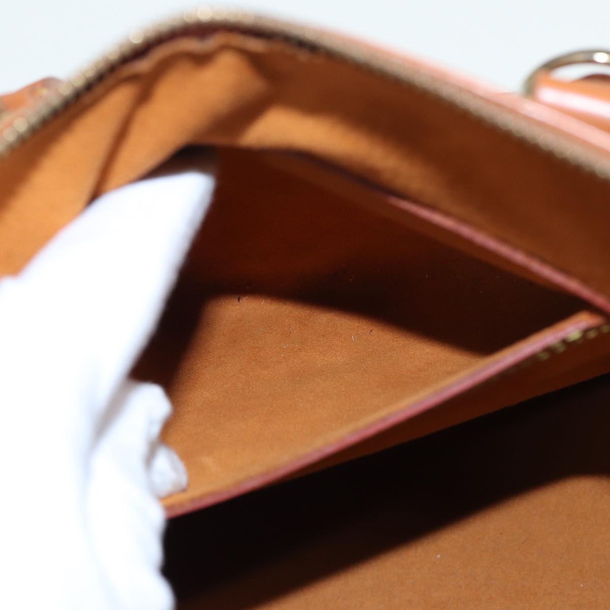 LOUIS VUITTON Epi Alma Hand Bag Zipangu Gold M54148 LV 81261