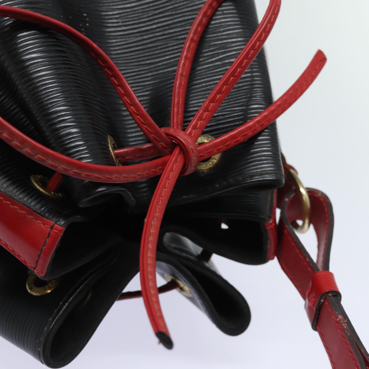LOUIS VUITTON Epi Noe Shoulder Bag By color Black Red M44017 LV 81263