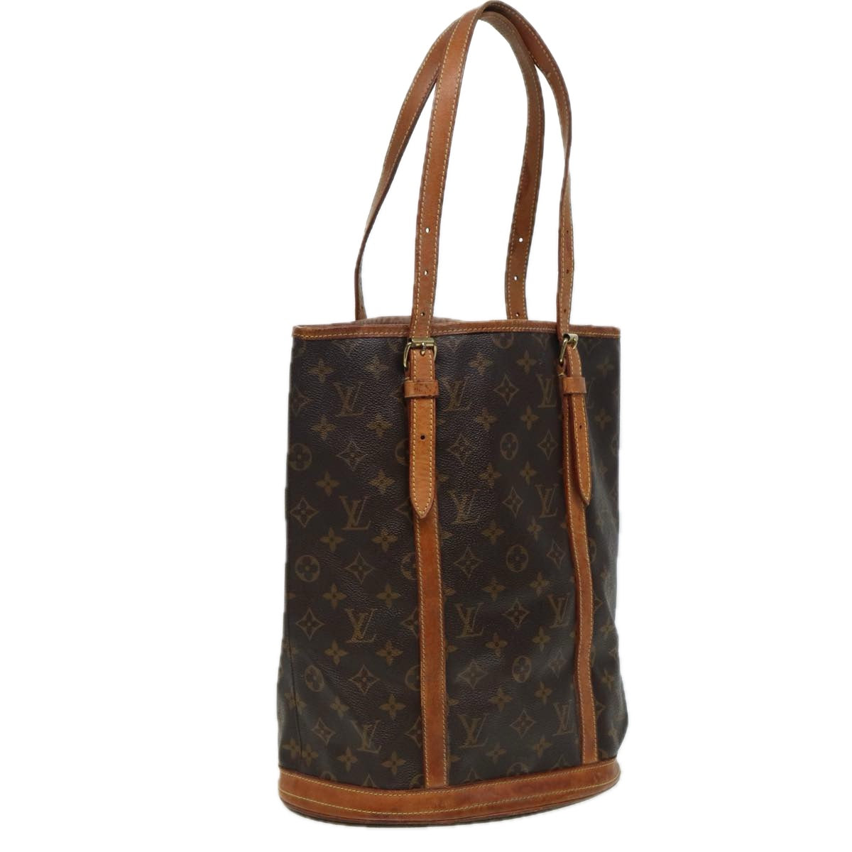 LOUIS VUITTON Monogram Bucket GM Shoulder Bag M42236 LV 81287