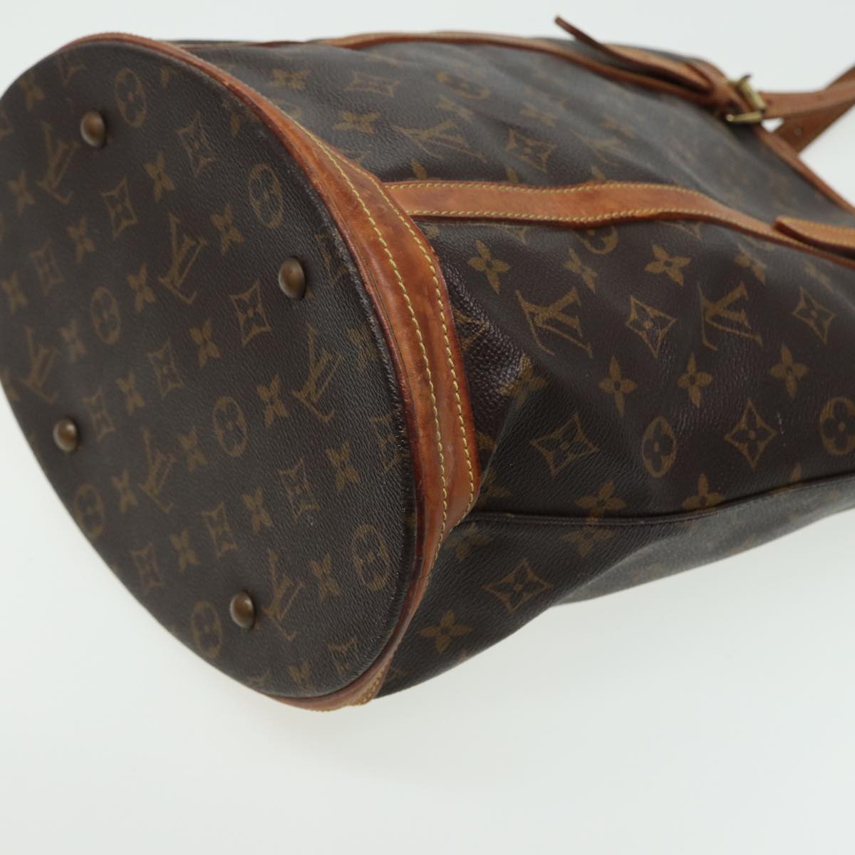 LOUIS VUITTON Monogram Bucket GM Shoulder Bag M42236 LV 81287