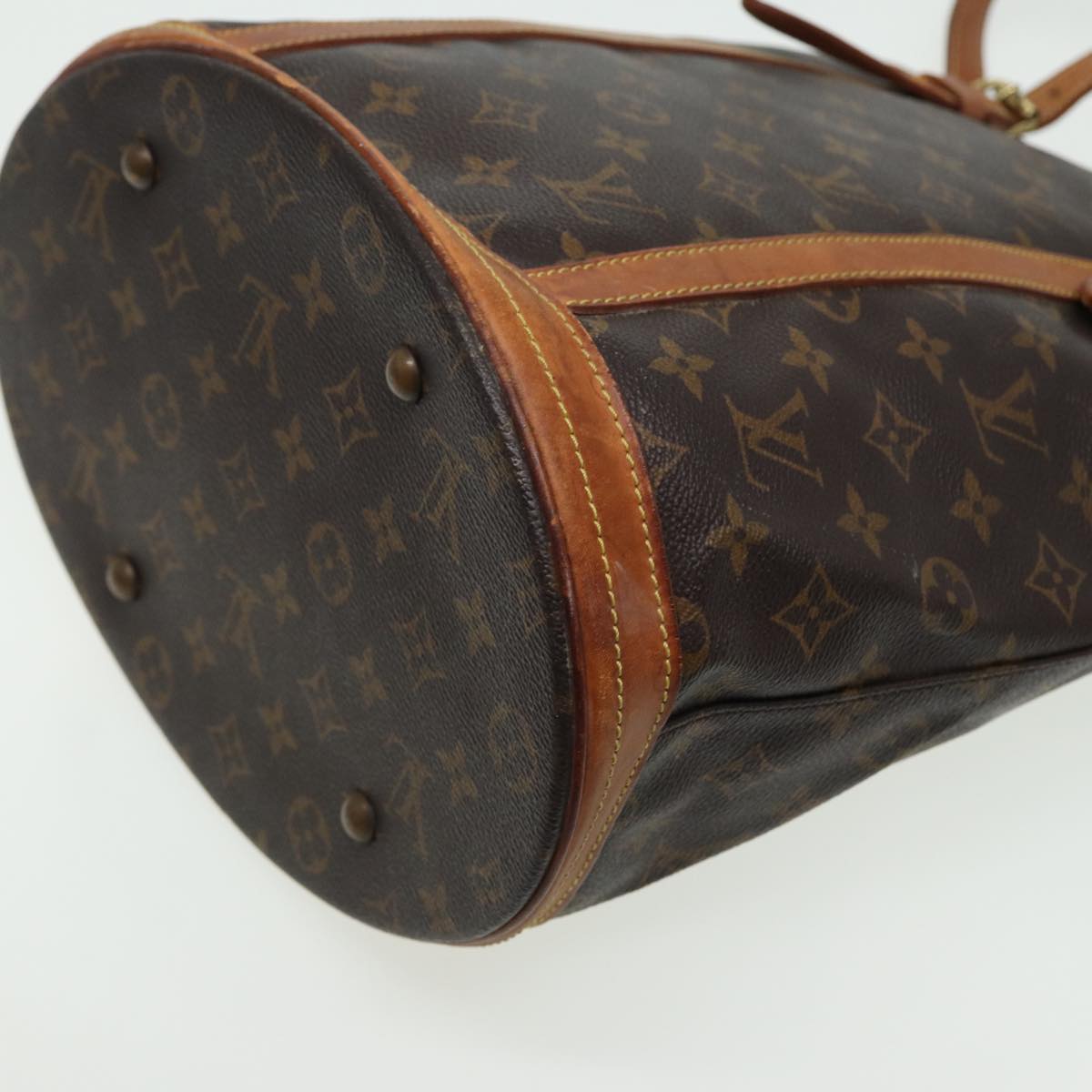 LOUIS VUITTON Monogram Bucket GM Shoulder Bag M42236 LV 81287