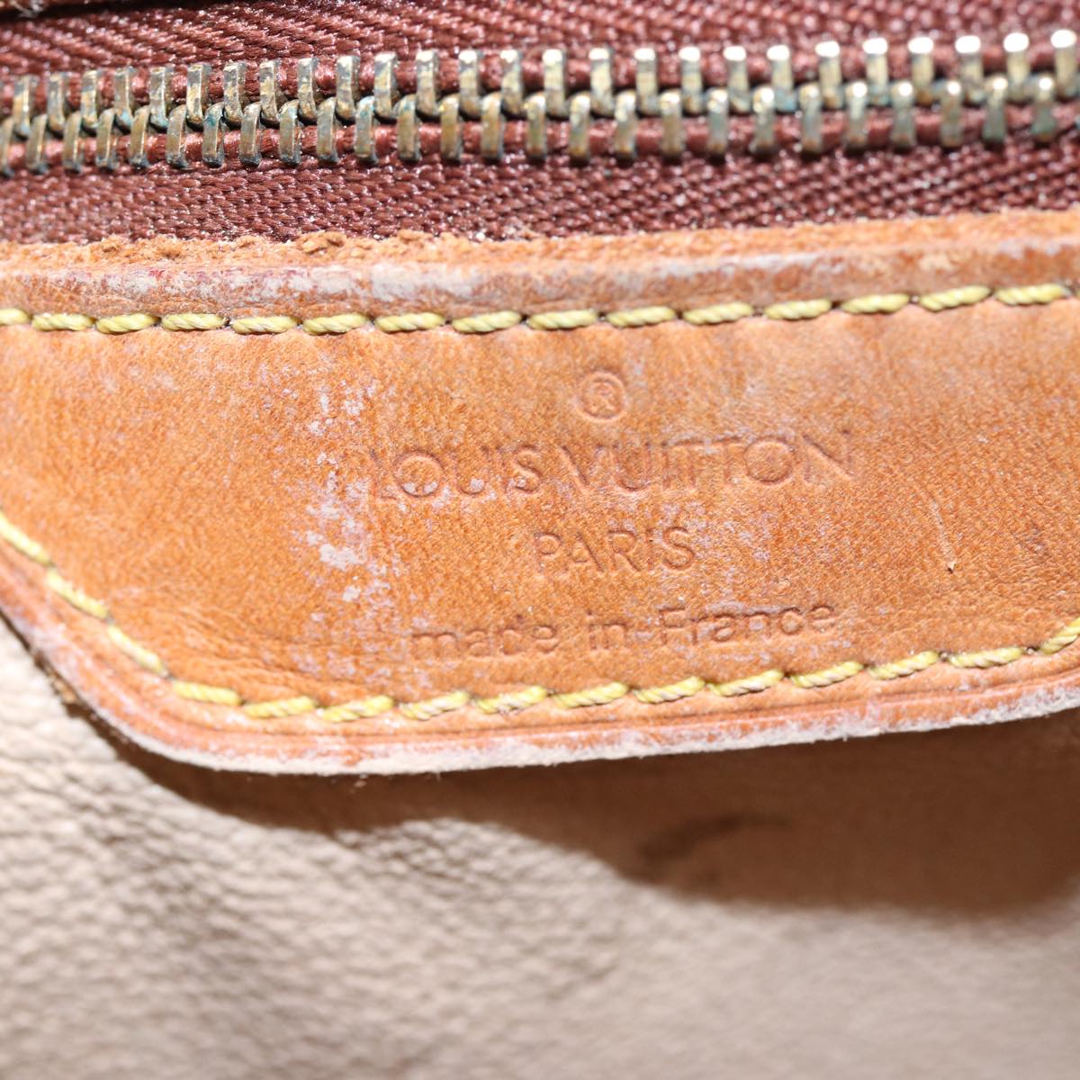 LOUIS VUITTON Monogram Bucket GM Shoulder Bag M42236 LV 81287