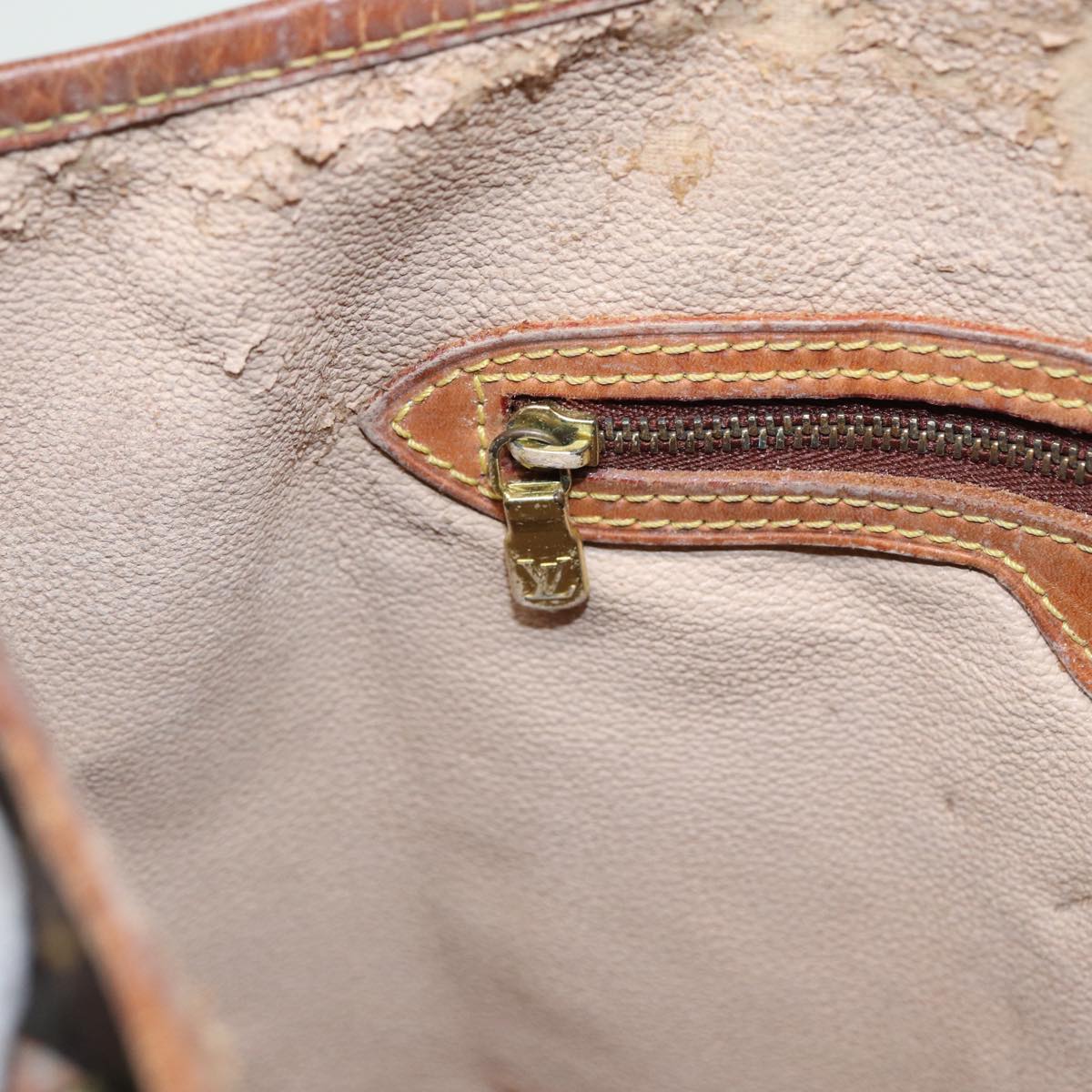 LOUIS VUITTON Monogram Bucket GM Shoulder Bag M42236 LV 81287