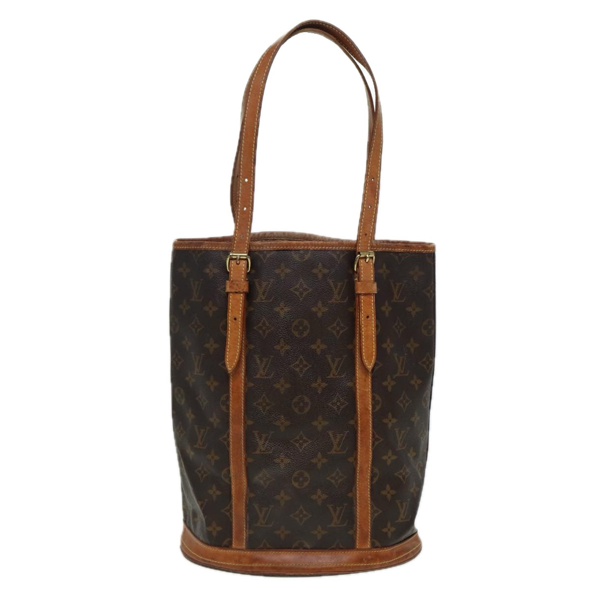 LOUIS VUITTON Monogram Bucket GM Shoulder Bag M42236 LV 81287