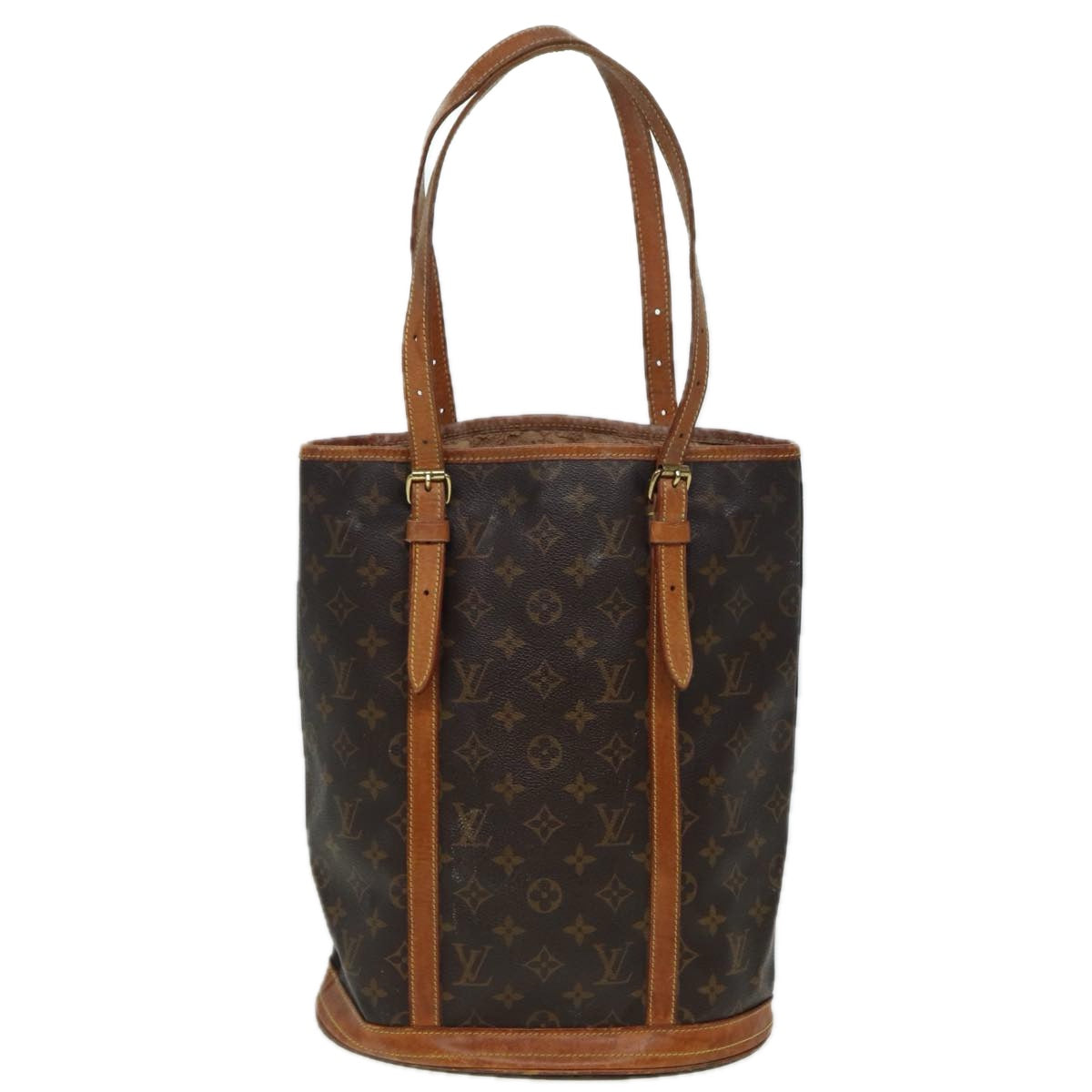 LOUIS VUITTON Monogram Bucket GM Shoulder Bag M42236 LV 81287