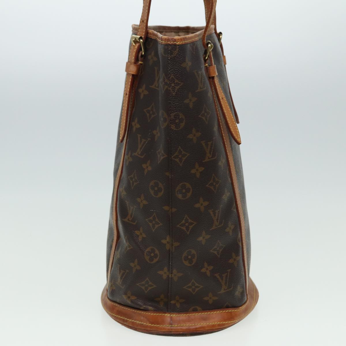 LOUIS VUITTON Monogram Bucket GM Shoulder Bag M42236 LV 81287