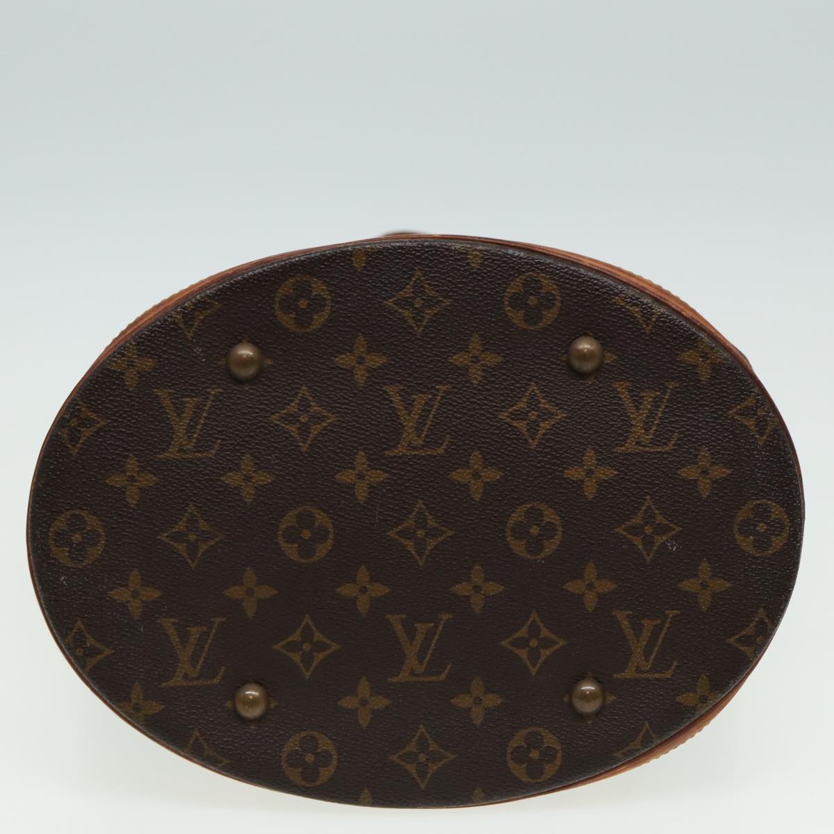 LOUIS VUITTON Monogram Bucket GM Shoulder Bag M42236 LV 81287