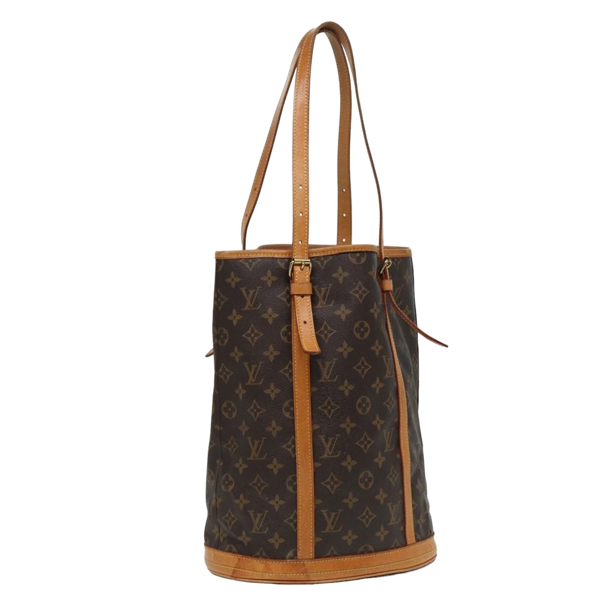 LOUIS VUITTON Monogram Bucket GM Shoulder Bag M42236 LV 81288
