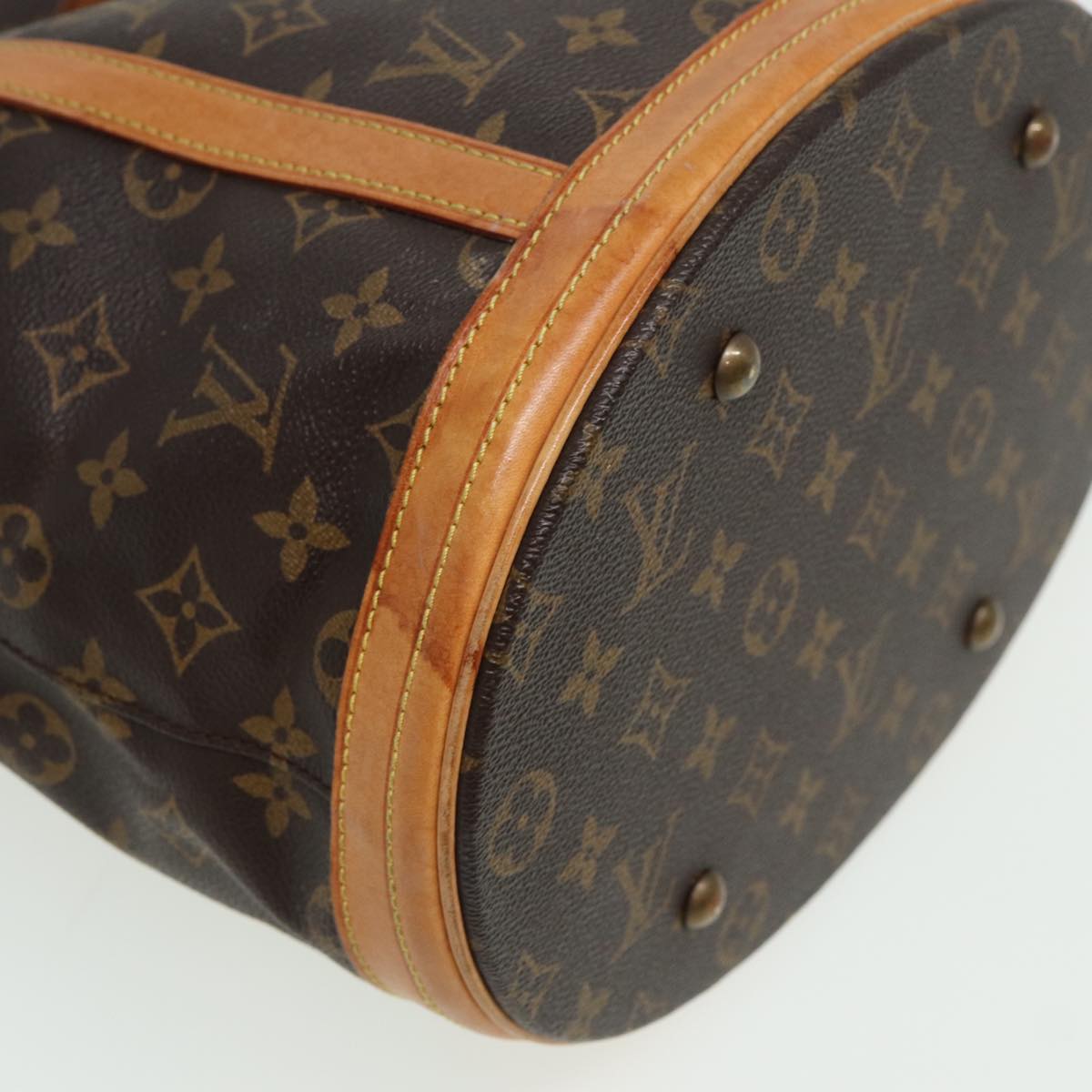 LOUIS VUITTON Monogram Bucket GM Shoulder Bag M42236 LV 81288