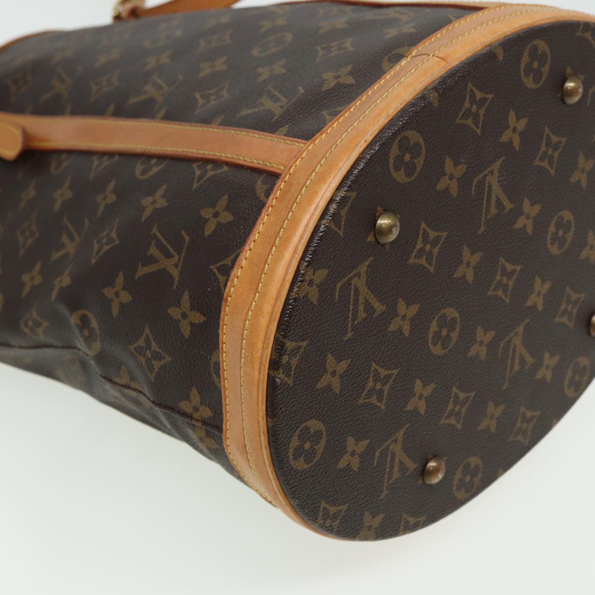 LOUIS VUITTON Monogram Bucket GM Shoulder Bag M42236 LV 81288