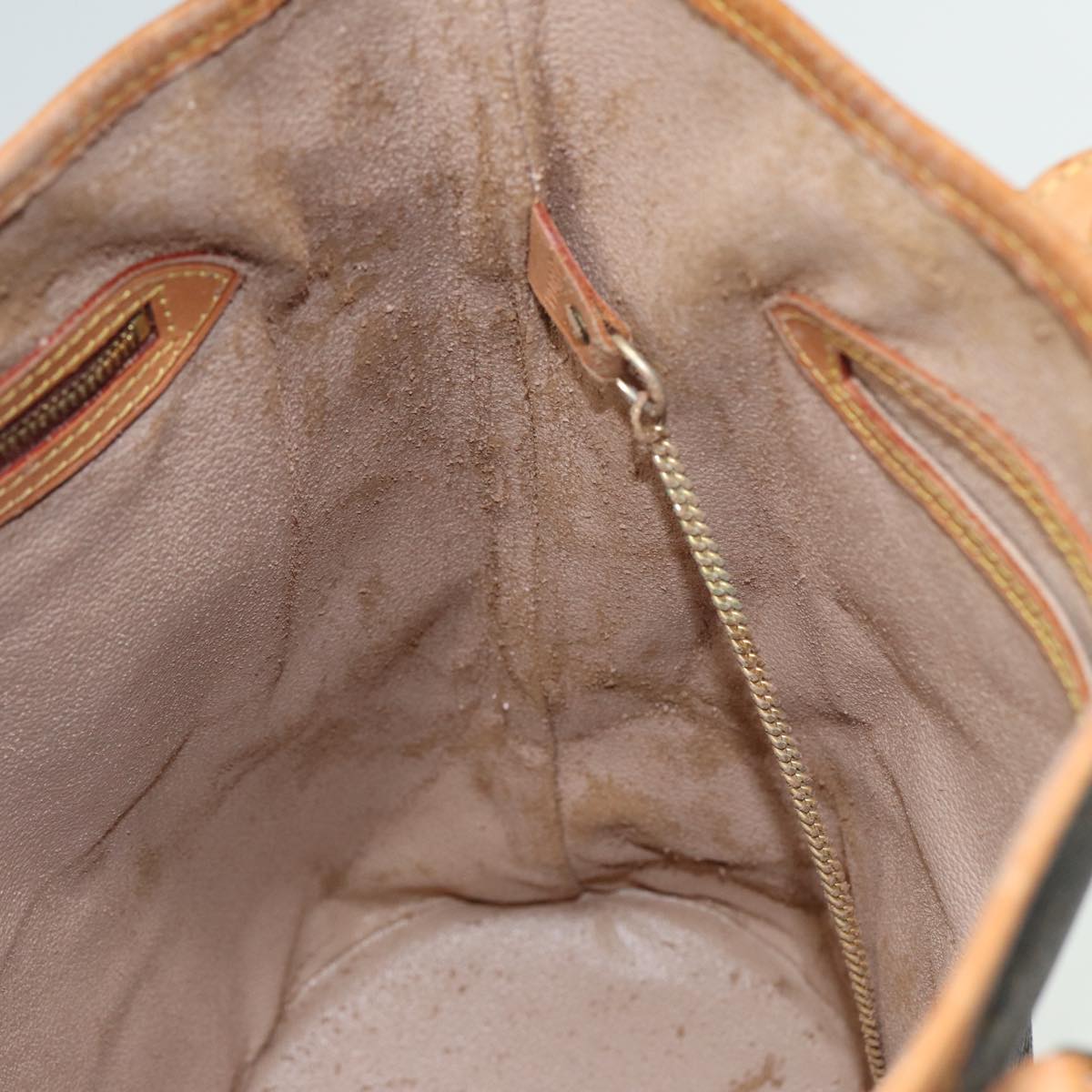 LOUIS VUITTON Monogram Bucket GM Shoulder Bag M42236 LV 81288