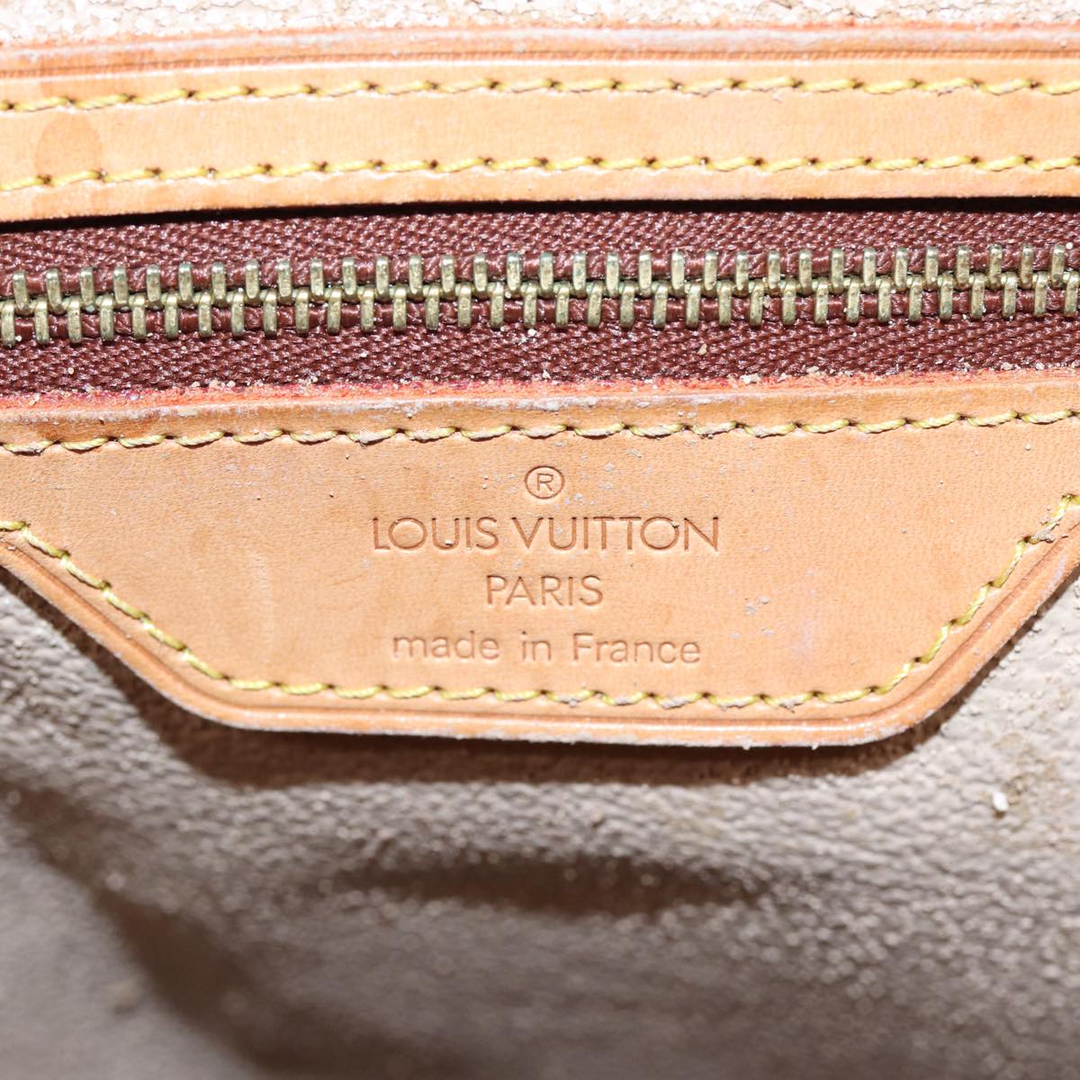 LOUIS VUITTON Monogram Bucket GM Shoulder Bag M42236 LV 81288