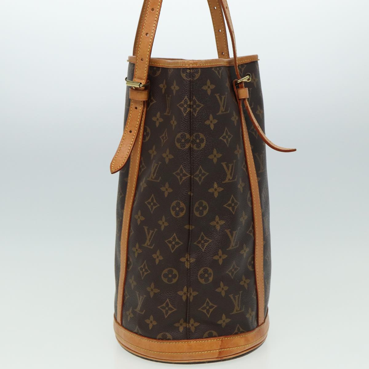 LOUIS VUITTON Monogram Bucket GM Shoulder Bag M42236 LV 81288