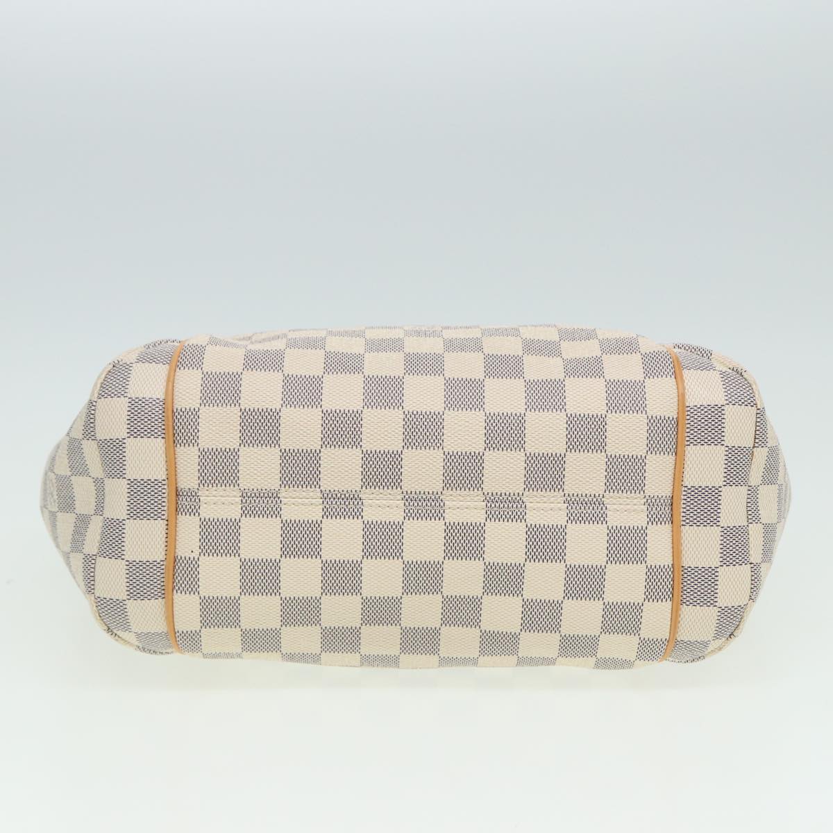LOUIS VUITTON Damier Azur Totally PM Tote Bag N41280 LV 81309