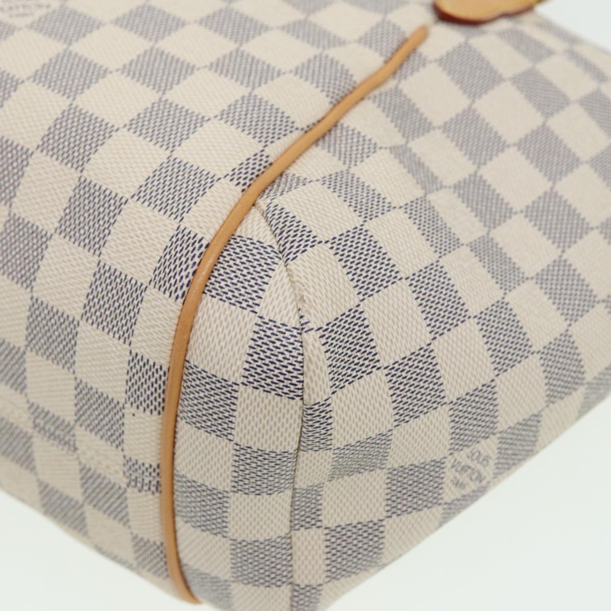 LOUIS VUITTON Damier Azur Totally PM Tote Bag N41280 LV 81309