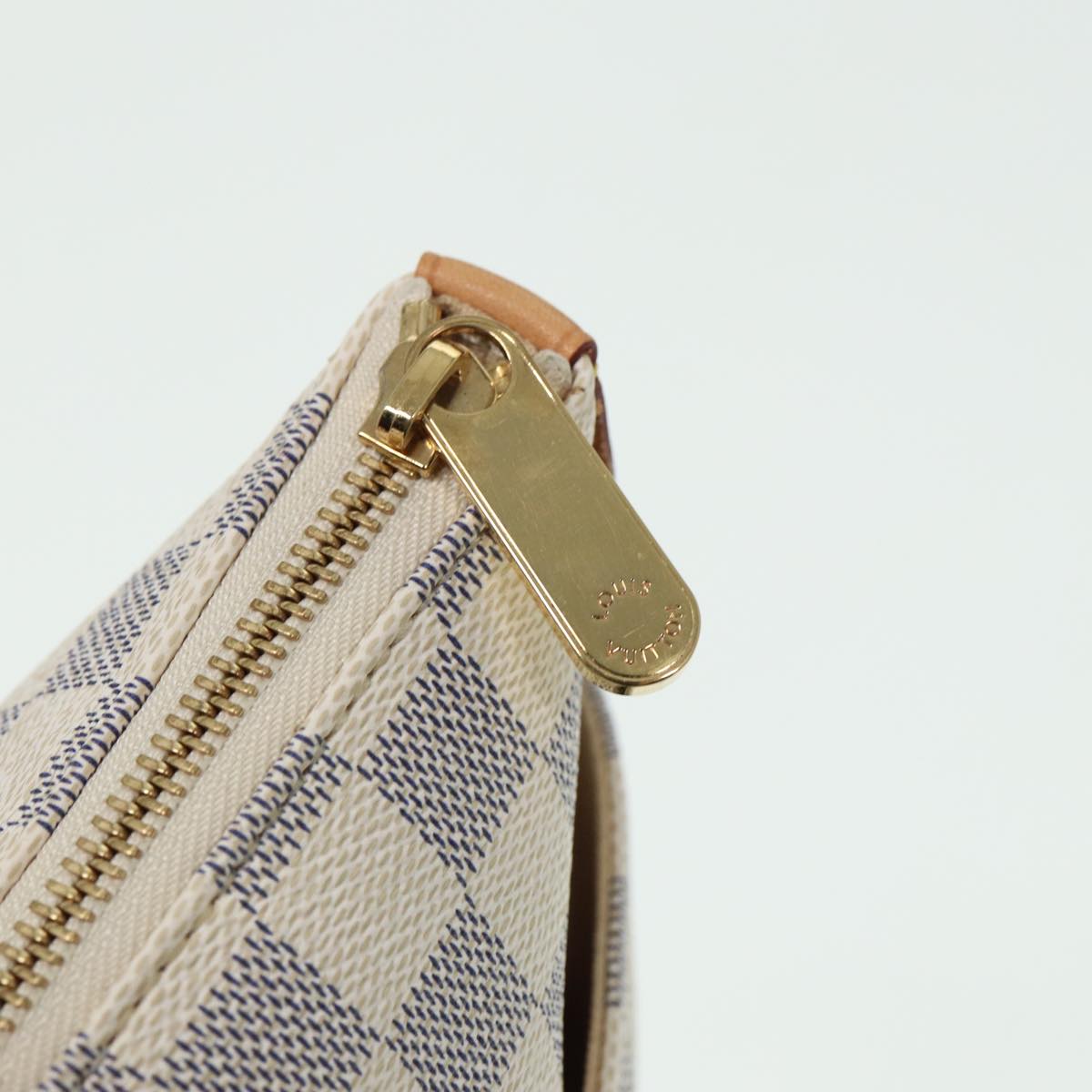 LOUIS VUITTON Damier Azur Totally PM Tote Bag N41280 LV 81309