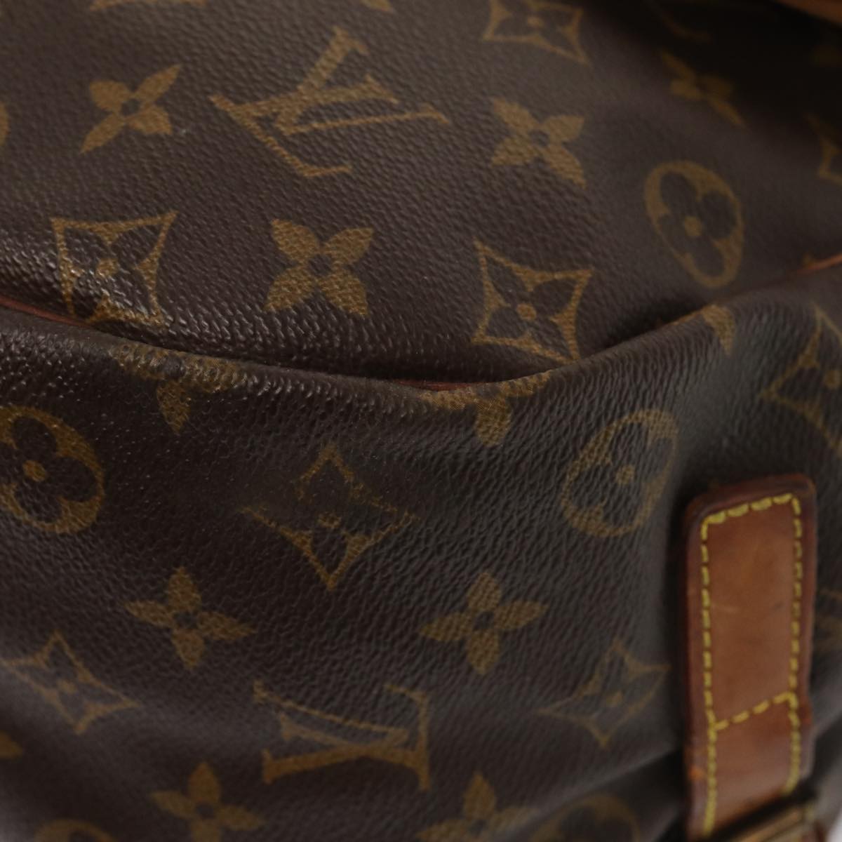 LOUIS VUITTON Monogram Saumur 35 Shoulder Bag M42254 LV 81311