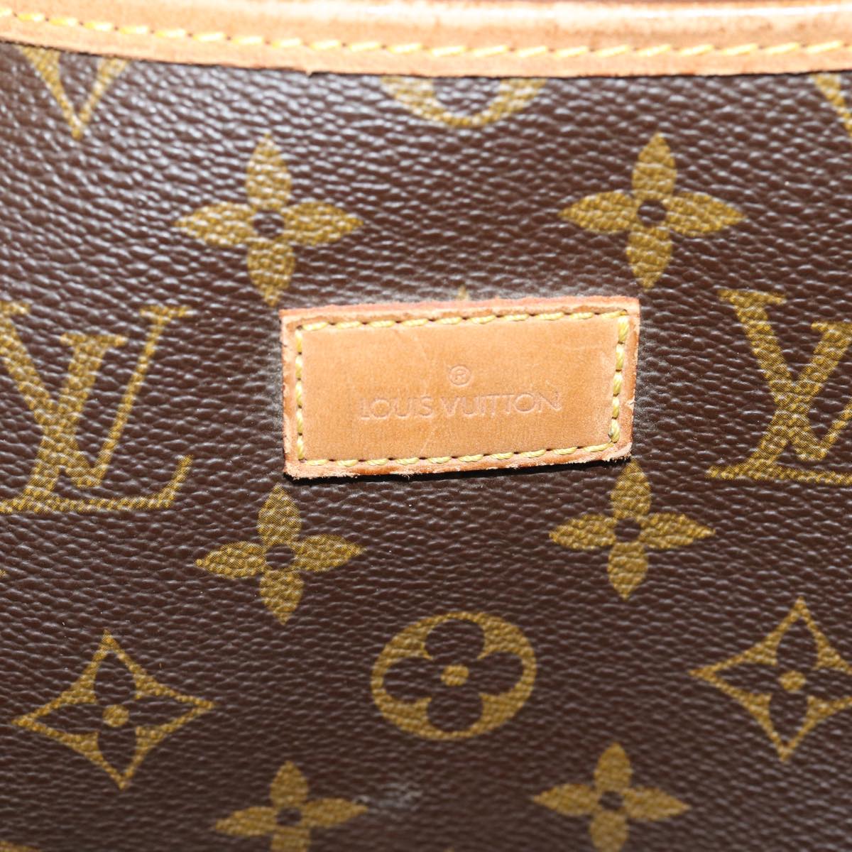 LOUIS VUITTON Monogram Saumur 35 Shoulder Bag M42254 LV 81311