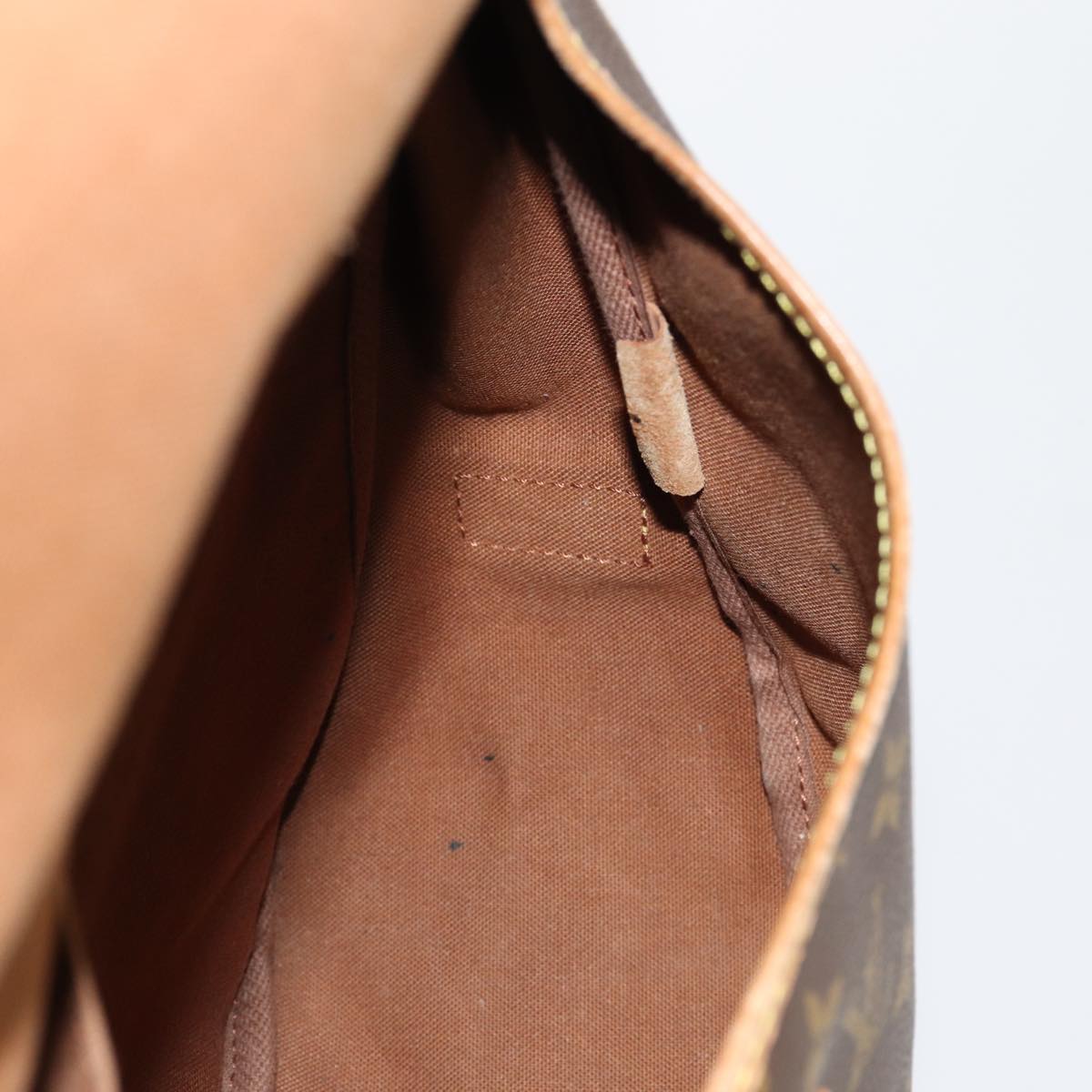 LOUIS VUITTON Monogram Saumur 35 Shoulder Bag M42254 LV 81311